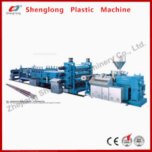 PVC Conical Twin-Screw Corrugated Sheet Extrusion Machine